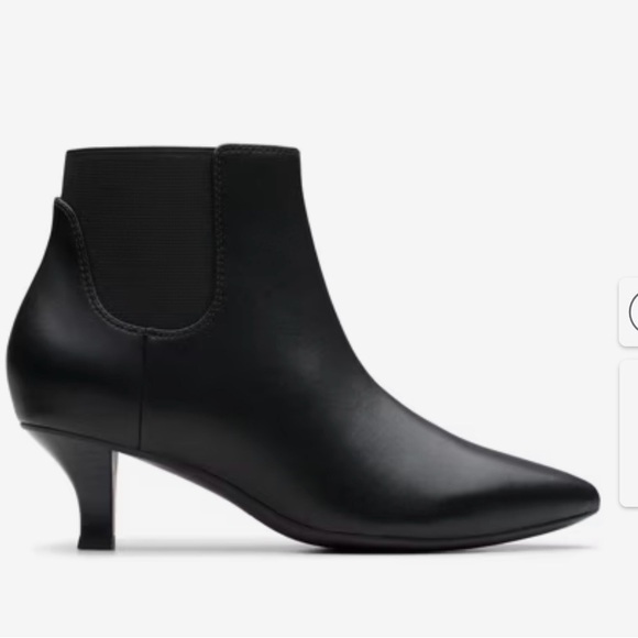 Clark’s Erin Kipley black bootie, gently used sz 11 - Picture 13 of 15